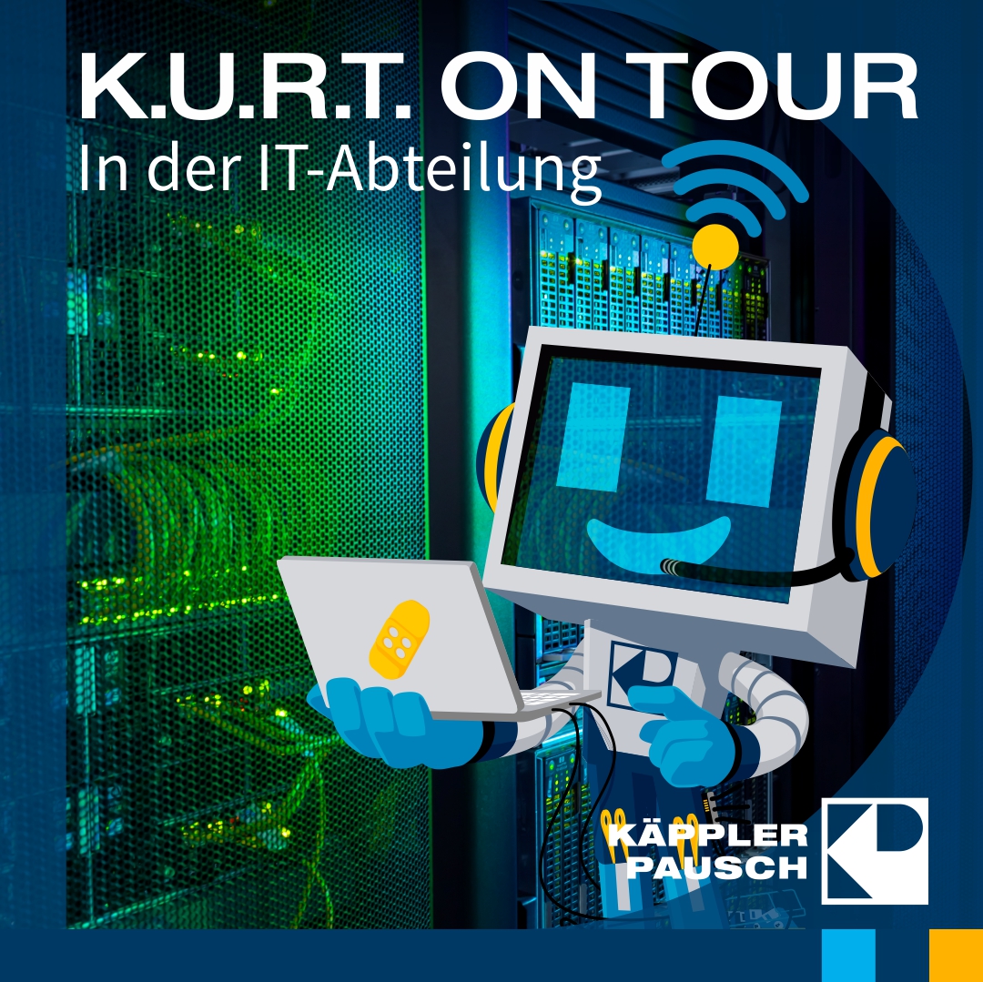 K.U.R.T. als IT-Fachmann in der IT-Abteilung